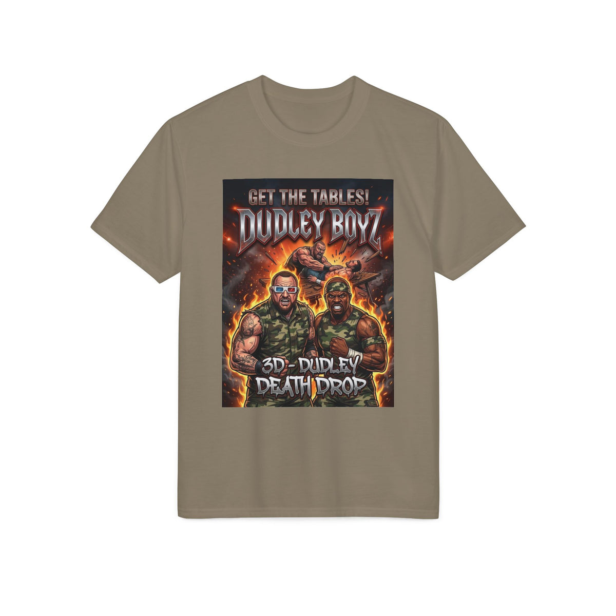 Get The Tables!' Wrestling Graphic T-Shirt