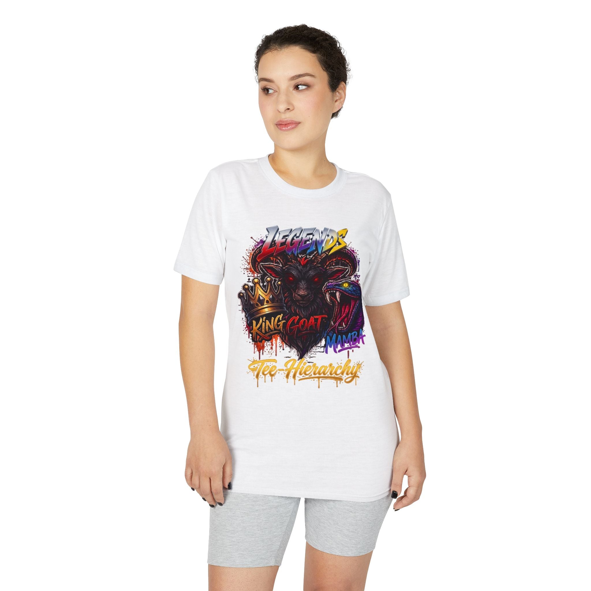 T-Shirt — Retro Monster Racing Graphic Tee (’Legend’ Neon Streetwear)