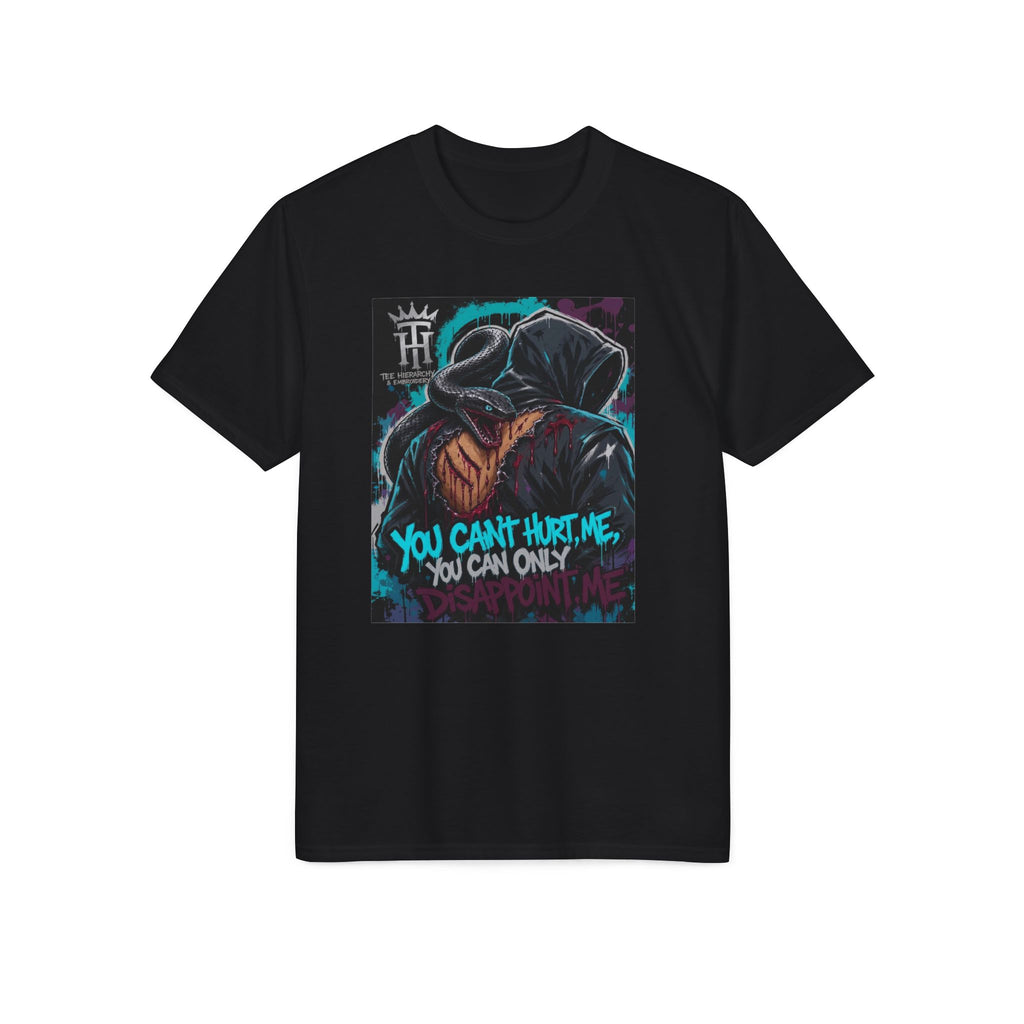 You Can’t Hurt Me Graphic T-Shirt — Hooded Figure Streetwear Tee