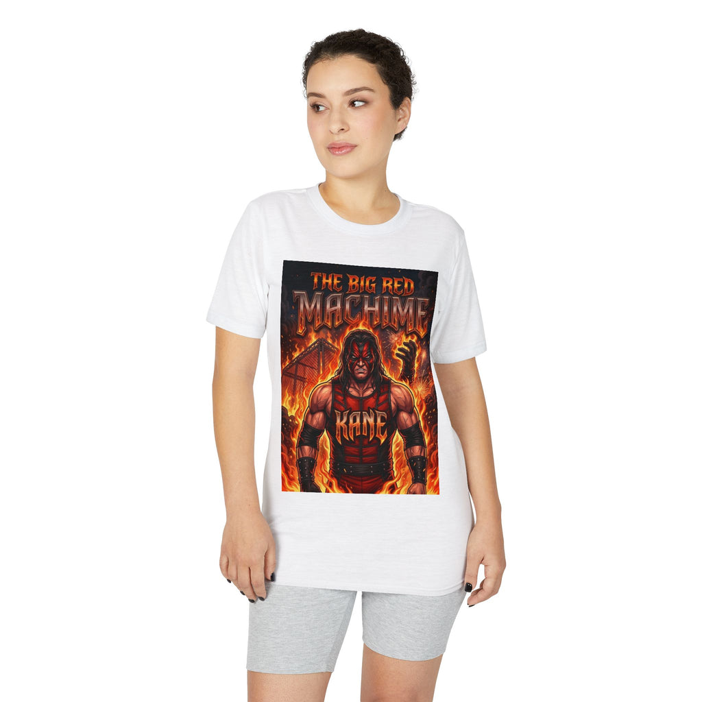 Red Machine" Wrestling Graphic T-Shirt