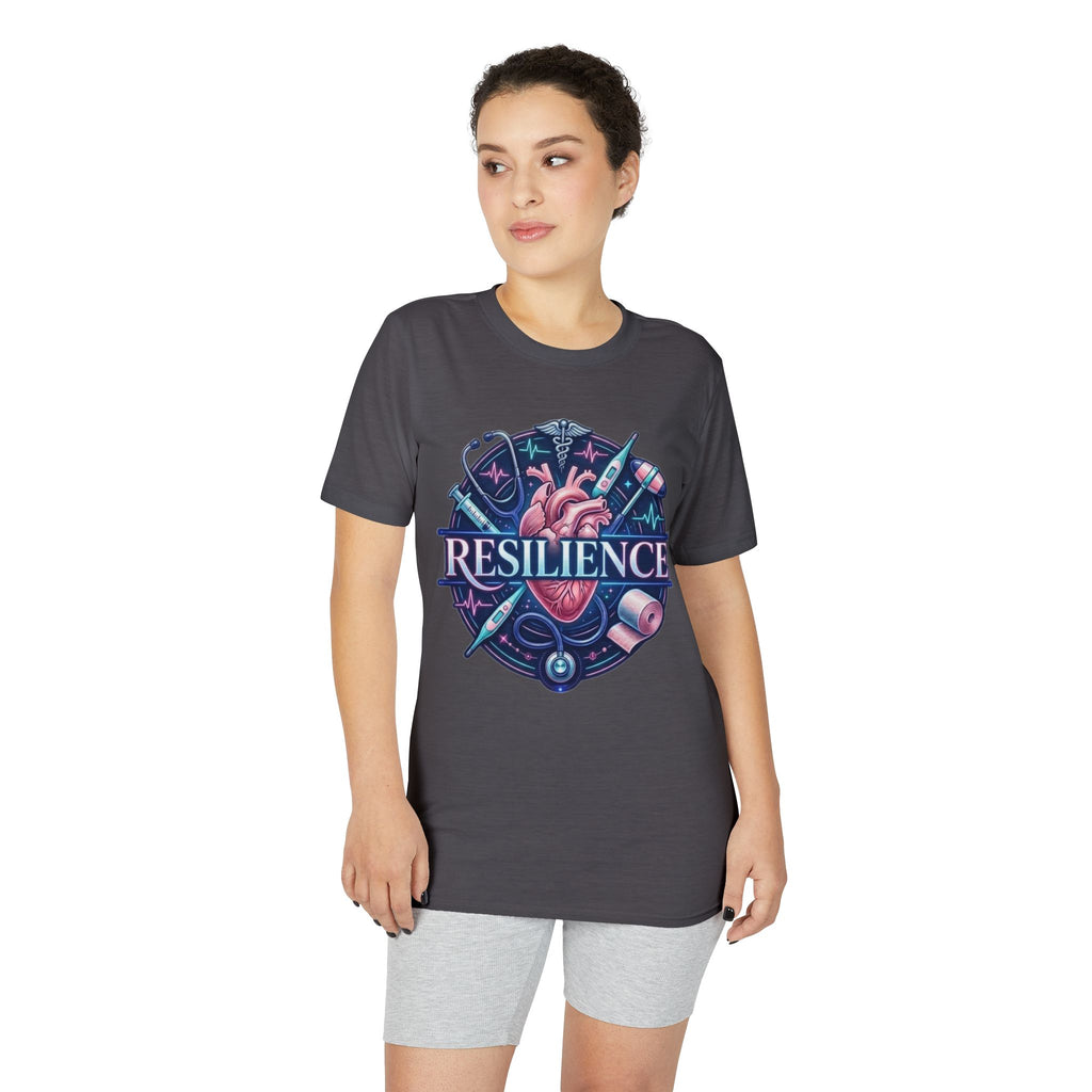 Resilience Heart Design T‑Shirt