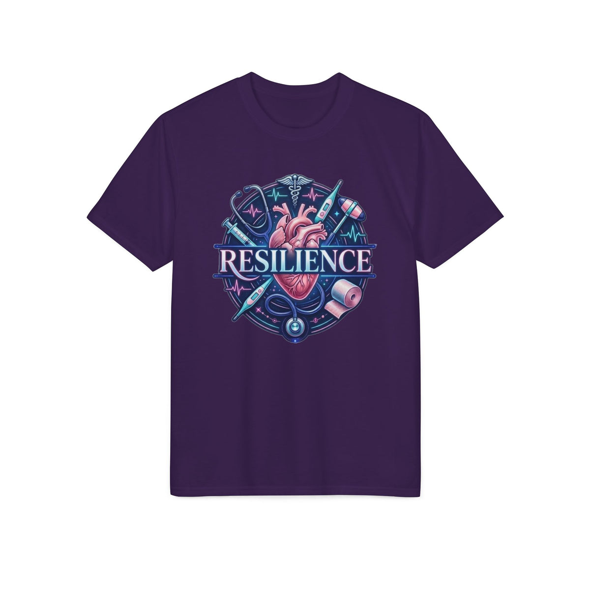 Resilience Heart Design T‑Shirt