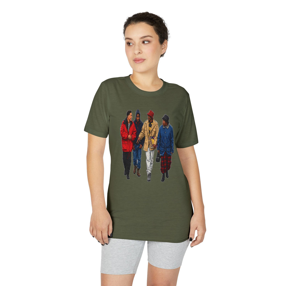 Group of Friends Streetwear T-Shirt — Cozy Urban Crew Graphic Tee