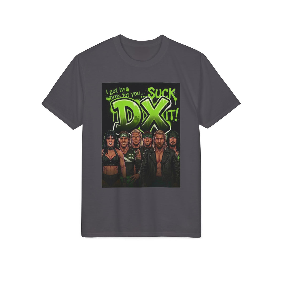 DX Suck It! Graphic T-Shirt - Retro Wrestling Fan Tee