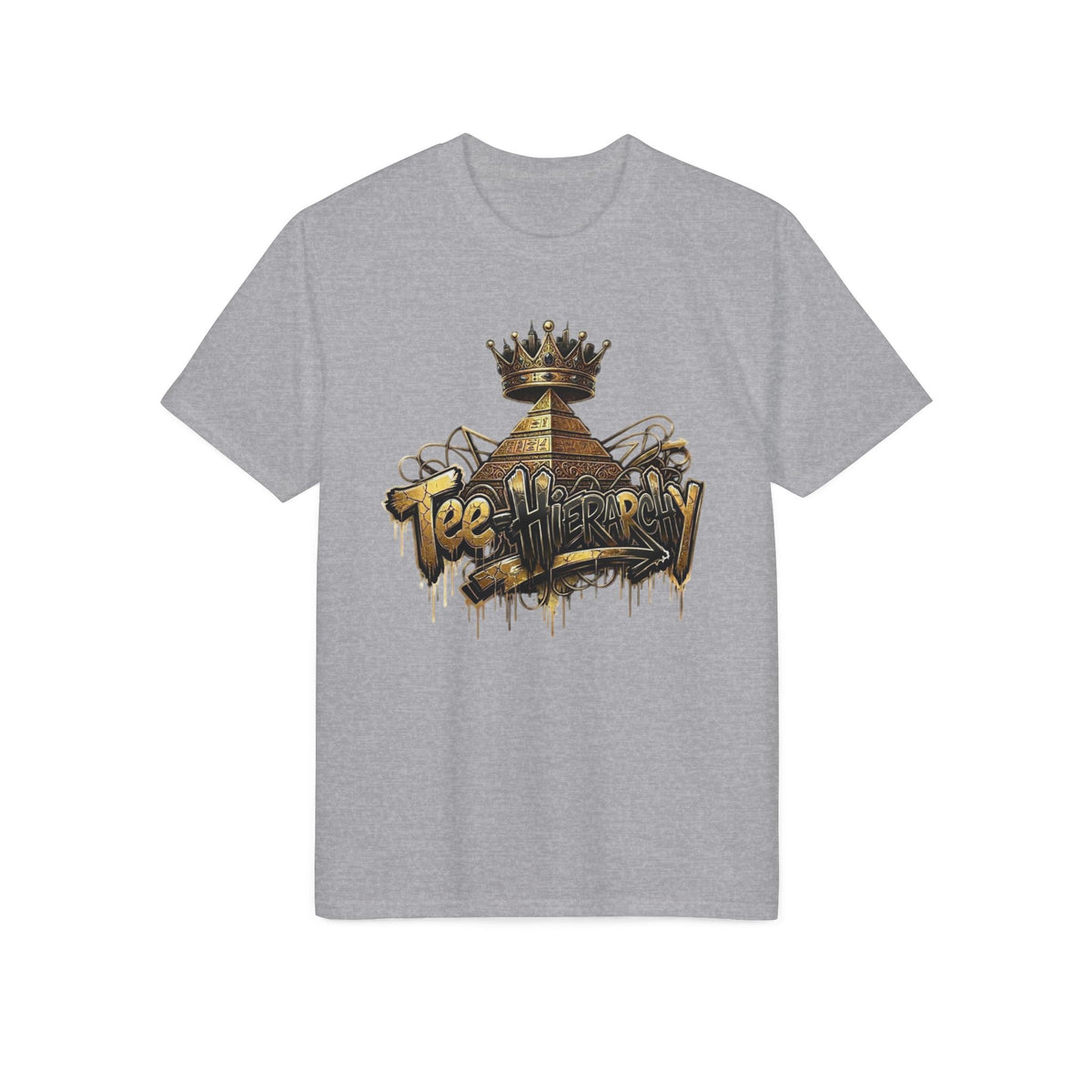 Graffiti Crown Performance T-Shirt — 'Too Worry' Urban Streetwear Graphic Tee