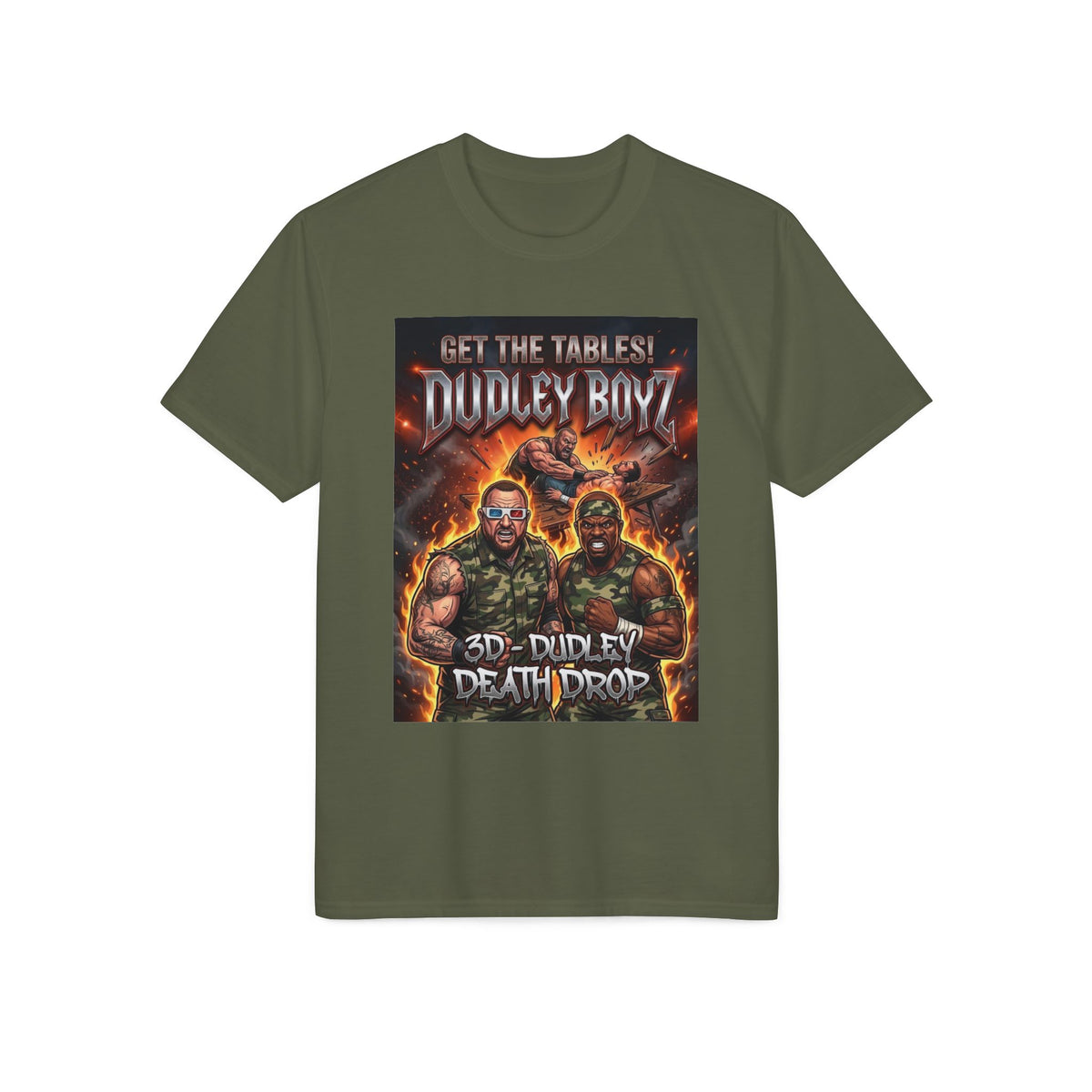 Get The Tables!' Wrestling Graphic T-Shirt