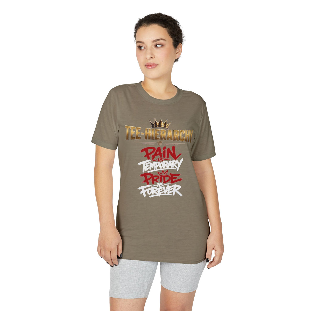 Hierarchy of Pain Pride T-Shirt — Graphic Motivational Tee