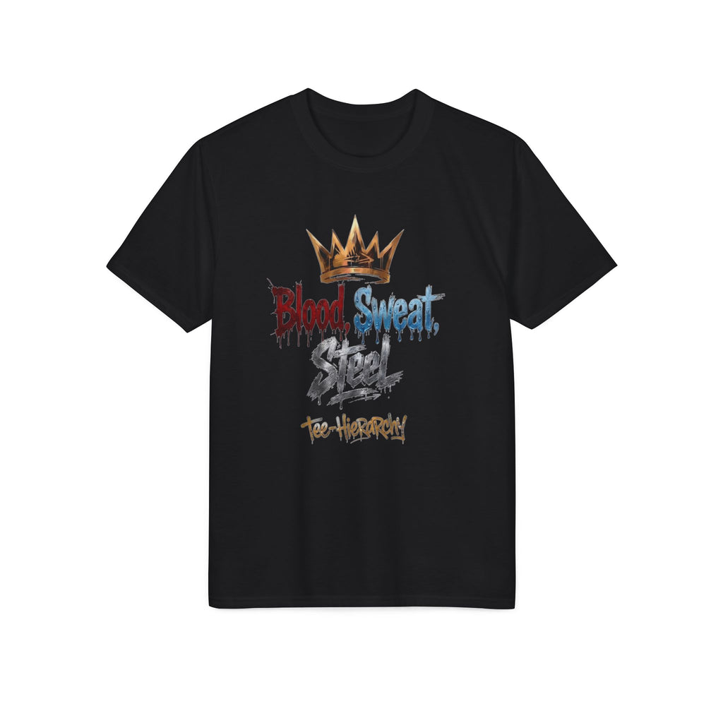 Blood, Sweat & Tears Crown T‑Shirt — Athletic Performance Tee