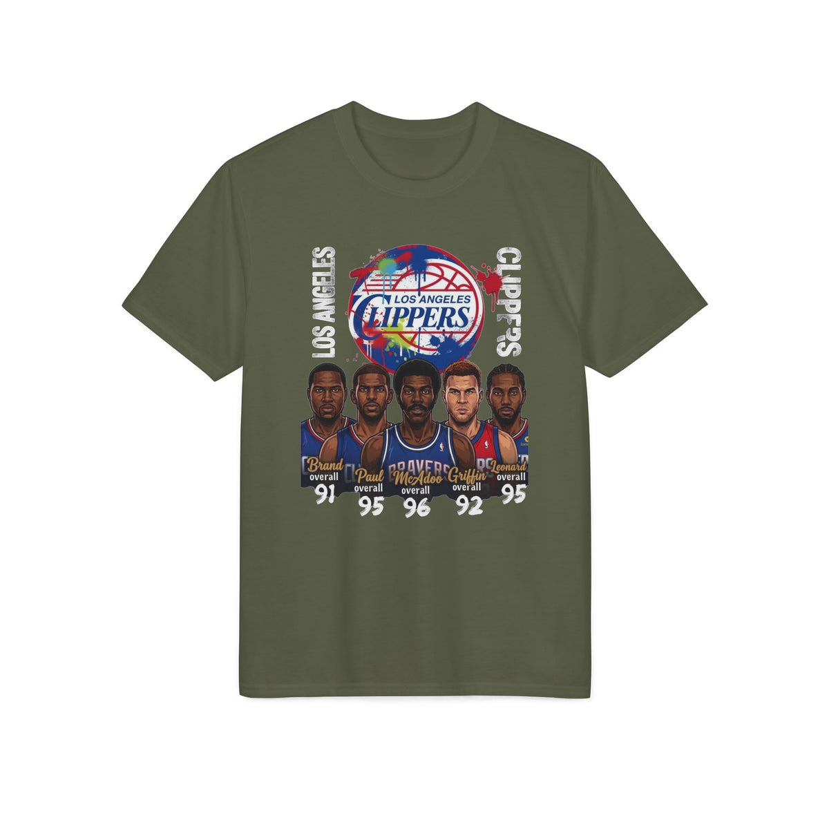 Los Angeles Clippers Team Portrait T‑Shirt