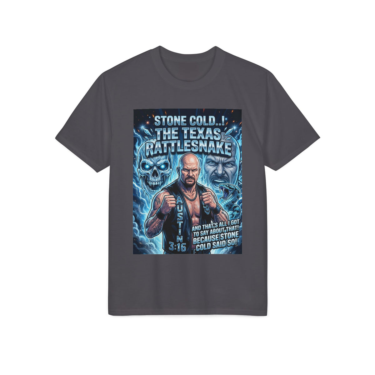 Texas Rattlesnake' Graphic T-Shirt