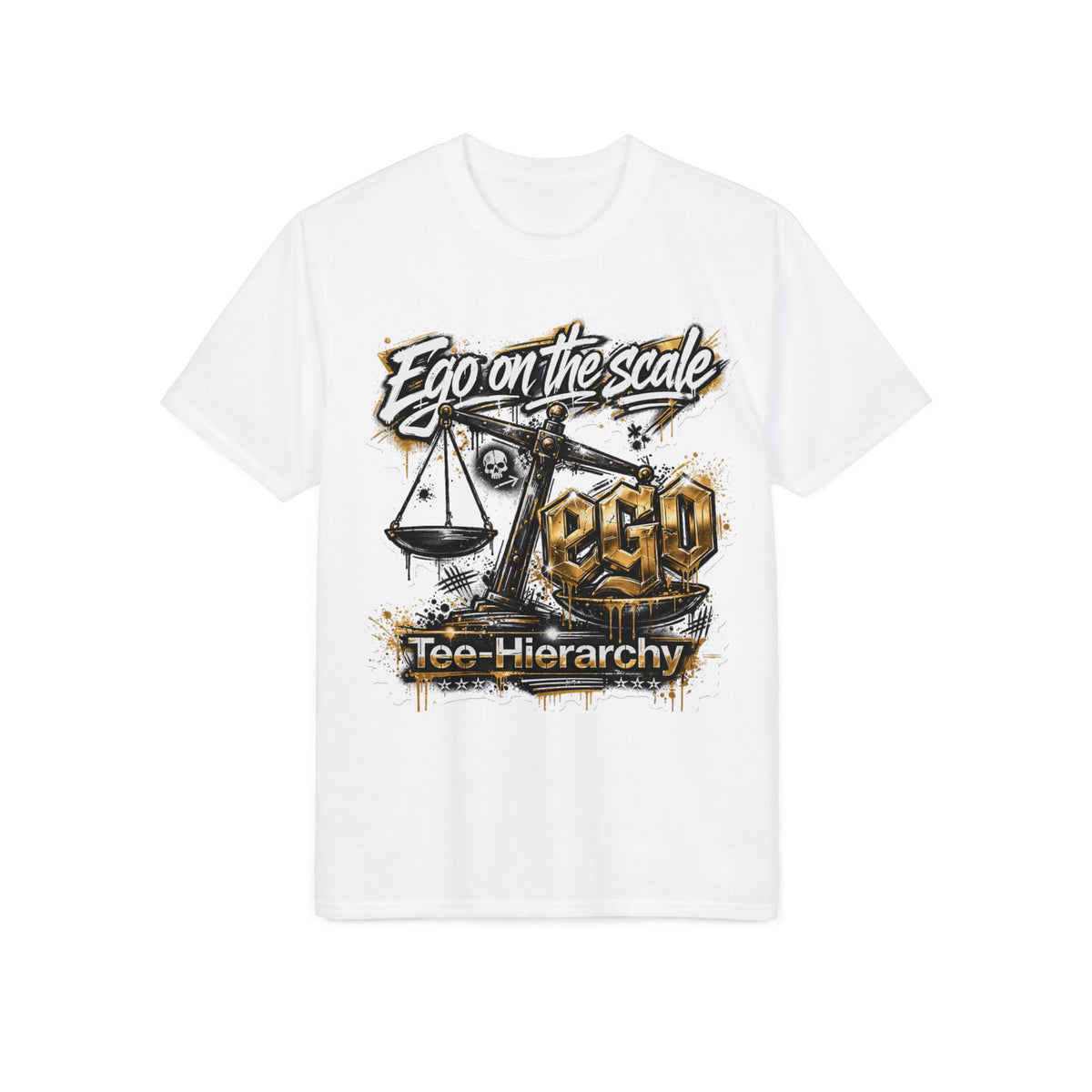 Ego on the Scale Tee — Graphic Performance T-Shirt