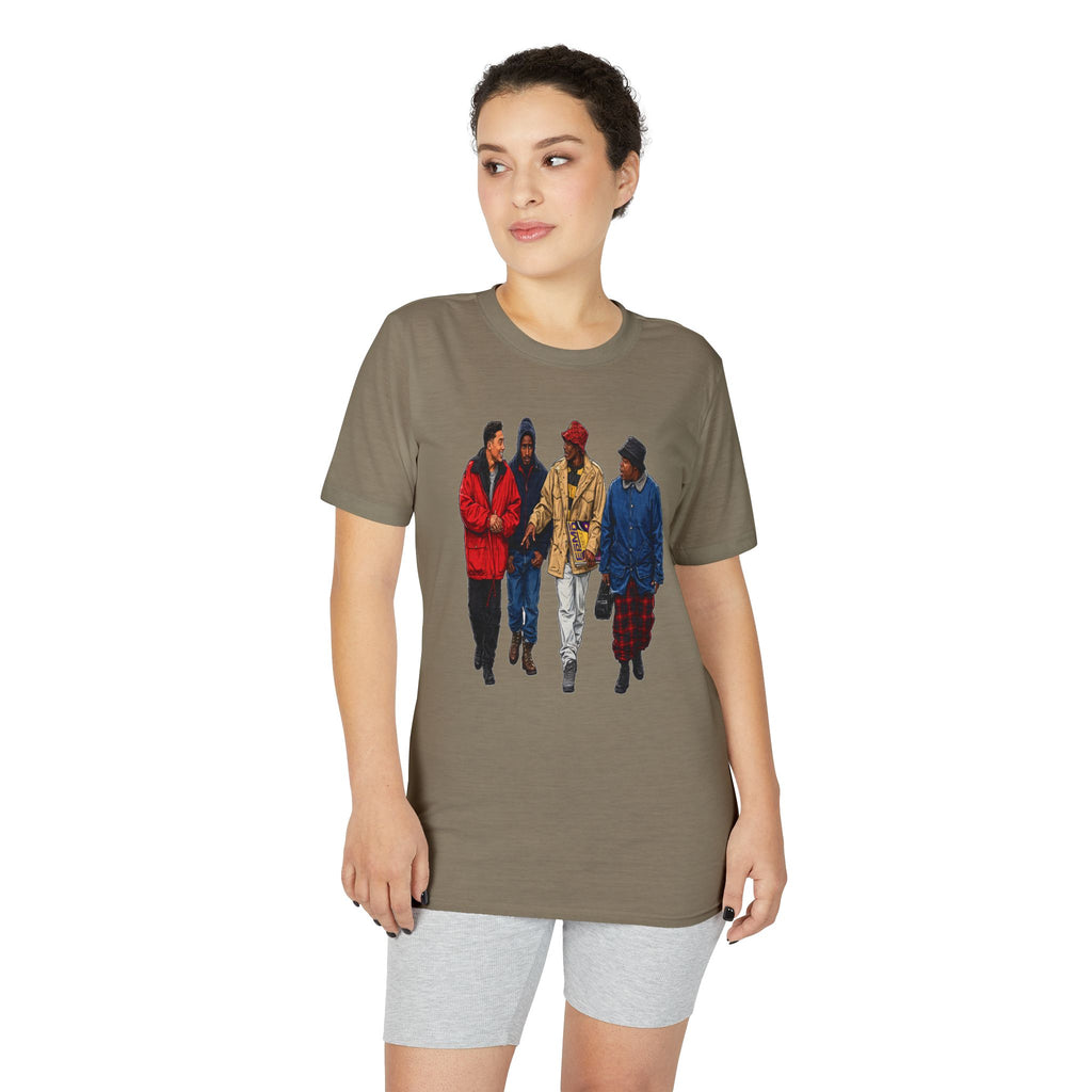 Group of Friends Streetwear T-Shirt — Cozy Urban Crew Graphic Tee