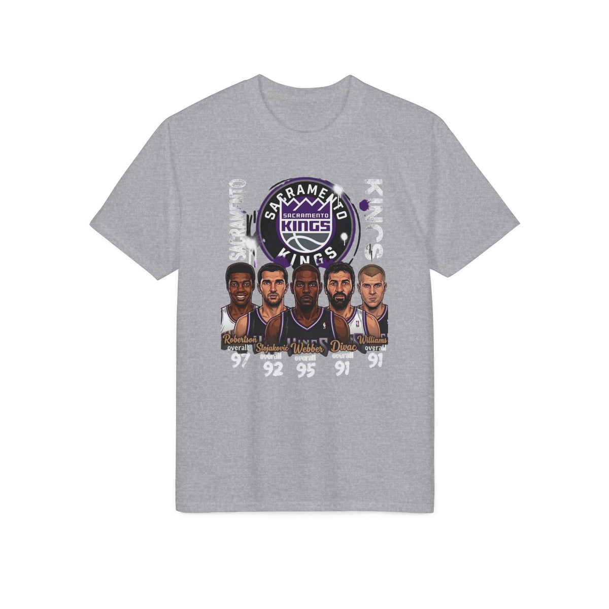 Sacramento Kings Players Graphic T-Shirt