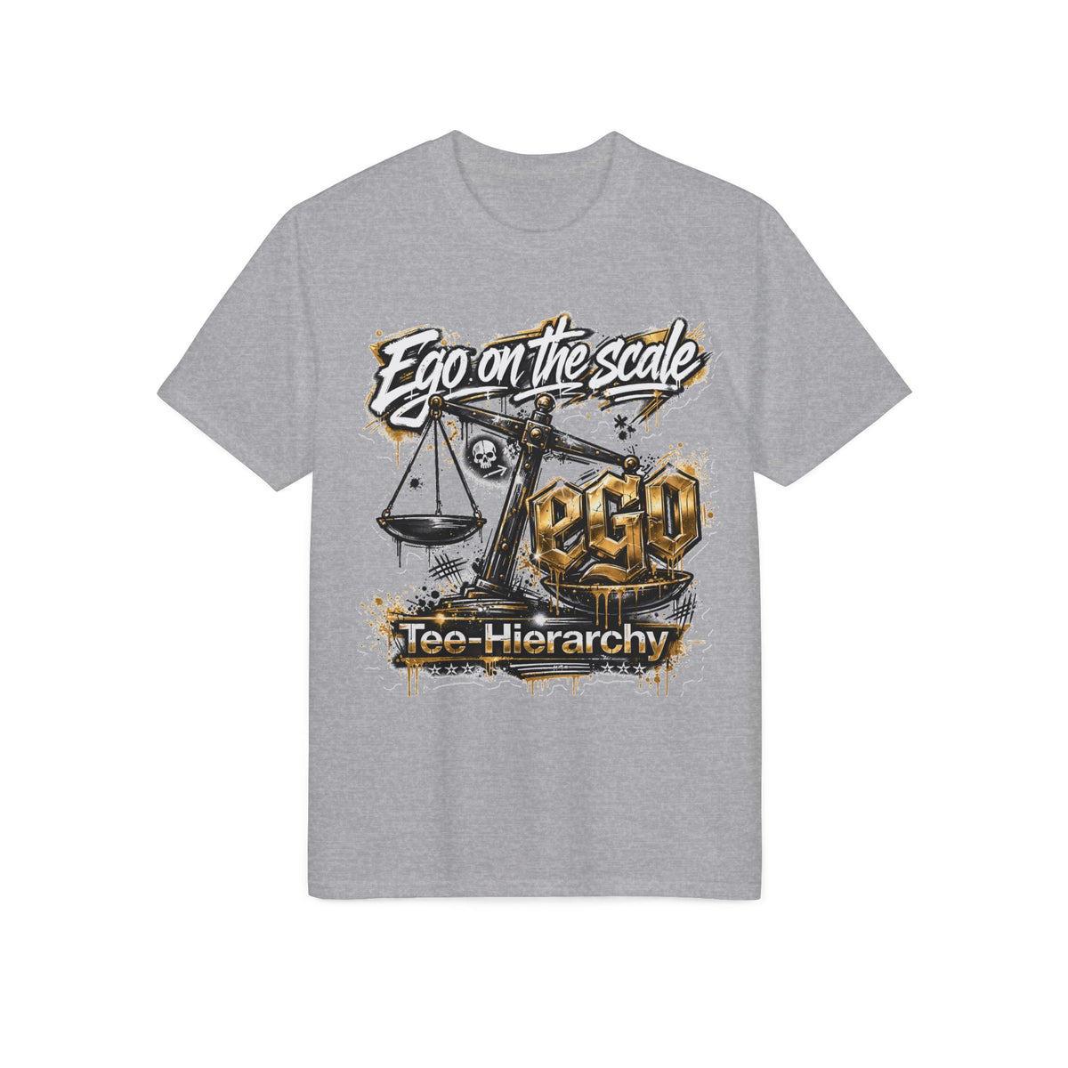 Ego on the Scale Tee — Graphic Performance T-Shirt