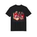 Football Team Photo T-Shirt — Teammates Celebratory Print