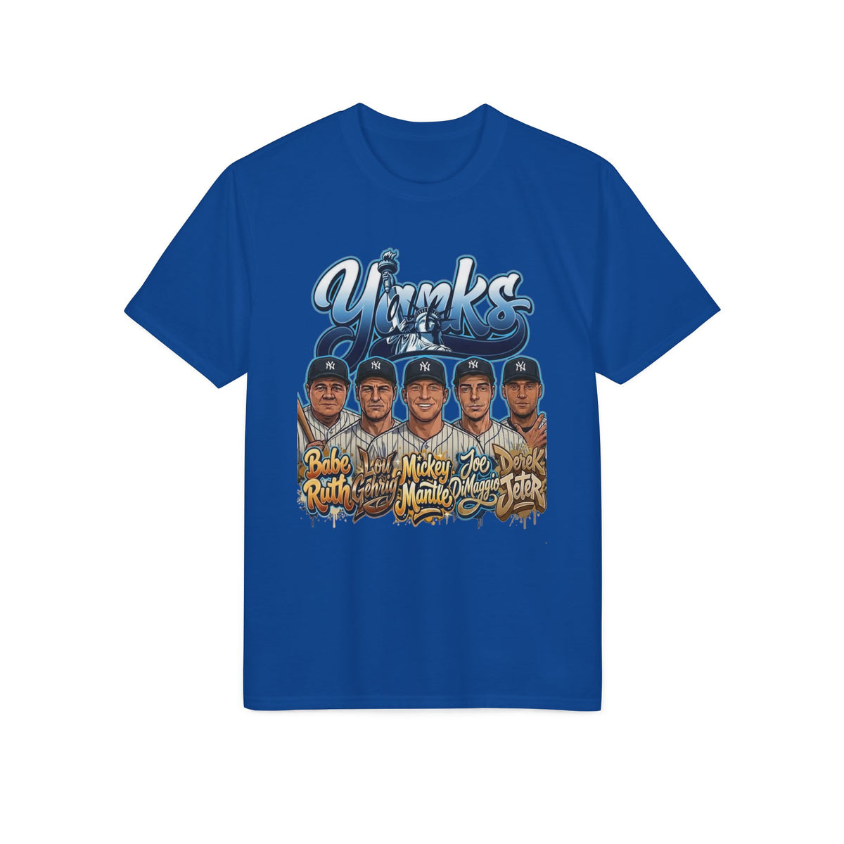 Baseball Team Portrait T-Shirt — Vintage Player Names Graphic Tee