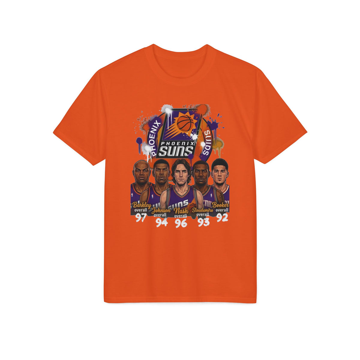 Phoenix Suns Basketball Team Graphic T-Shirt