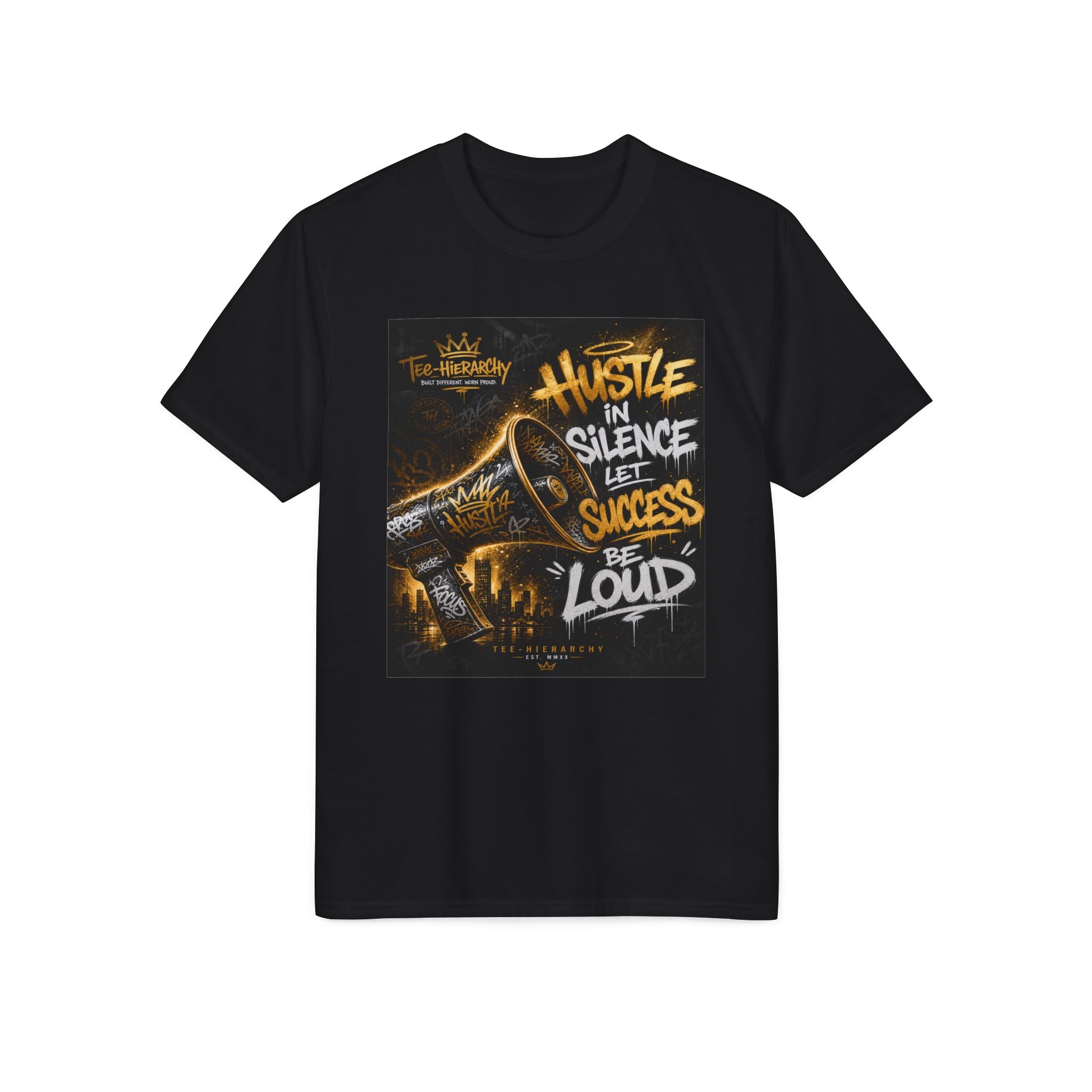Hustle in Silence Success Loud Performance T-Shirt