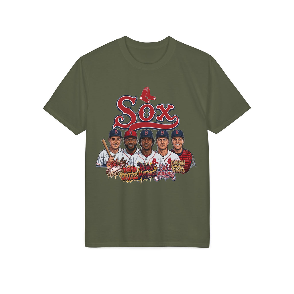 baseball Players Graphic T-Shirt — Team Portrait Baseball Tee