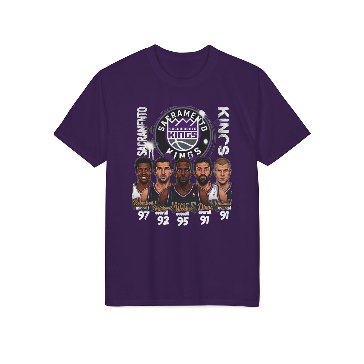 Sacramento Kings Players Graphic T-Shirt