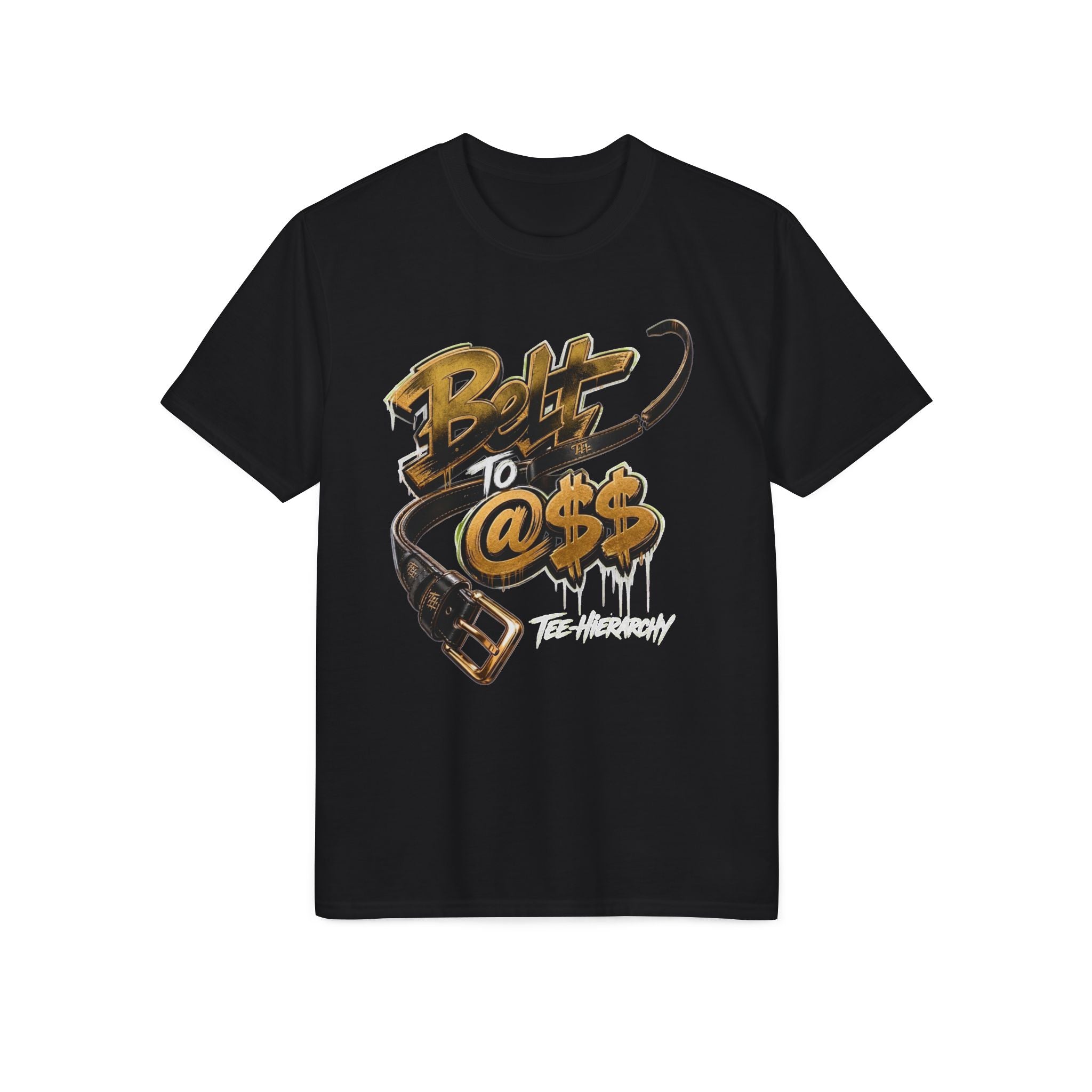 Money Hustle T-Shirt – "Belt to Cash" Streetwear Graphic Tee