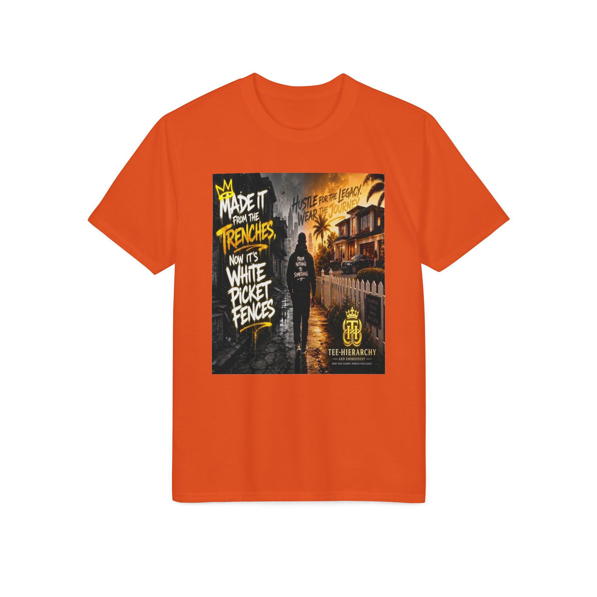 Made It Through the Trenches T-Shirt — Motivational Urban Graphic Tee