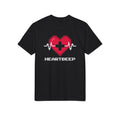 Pixel Heartbeat T-Shirt — Retro 8-Bit Heart with EKG Pulse (Heartbeat)