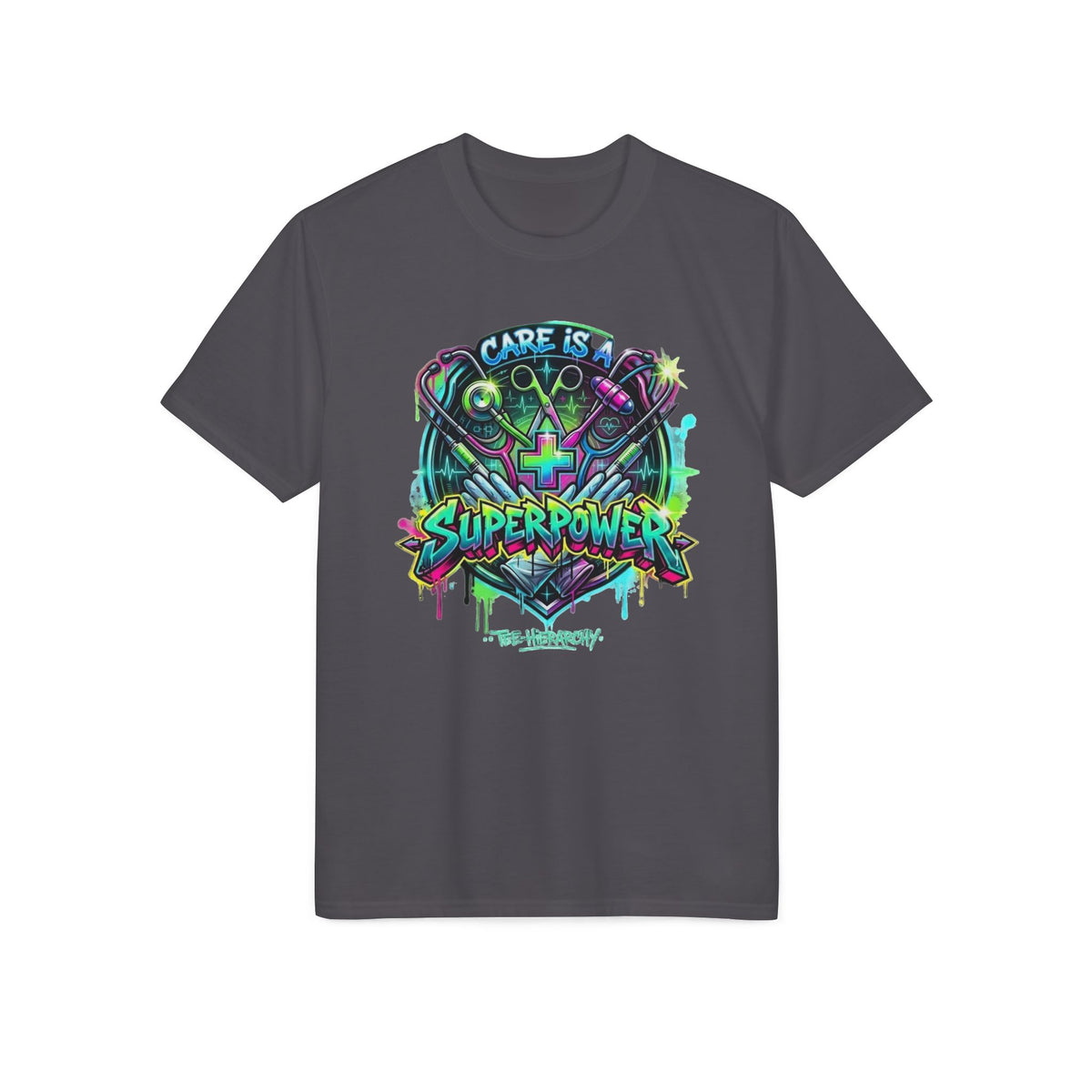 Care Is a Superpower Graphic T-Shirt