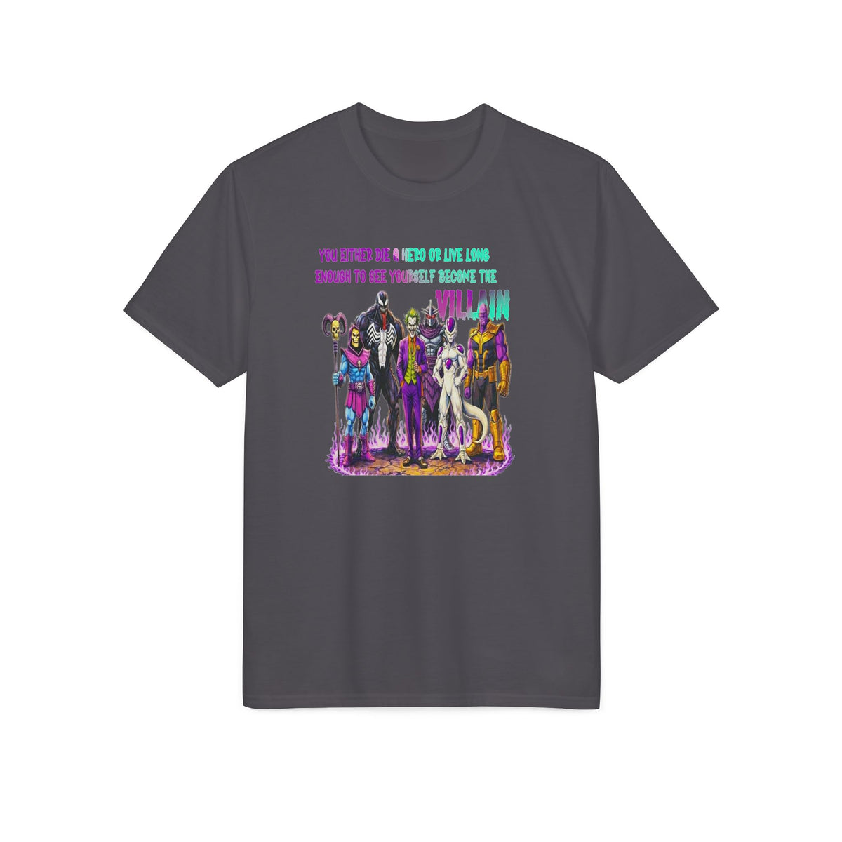 Superhero Squad Graphic T-Shirt — "World Needs Heroes" Team Art