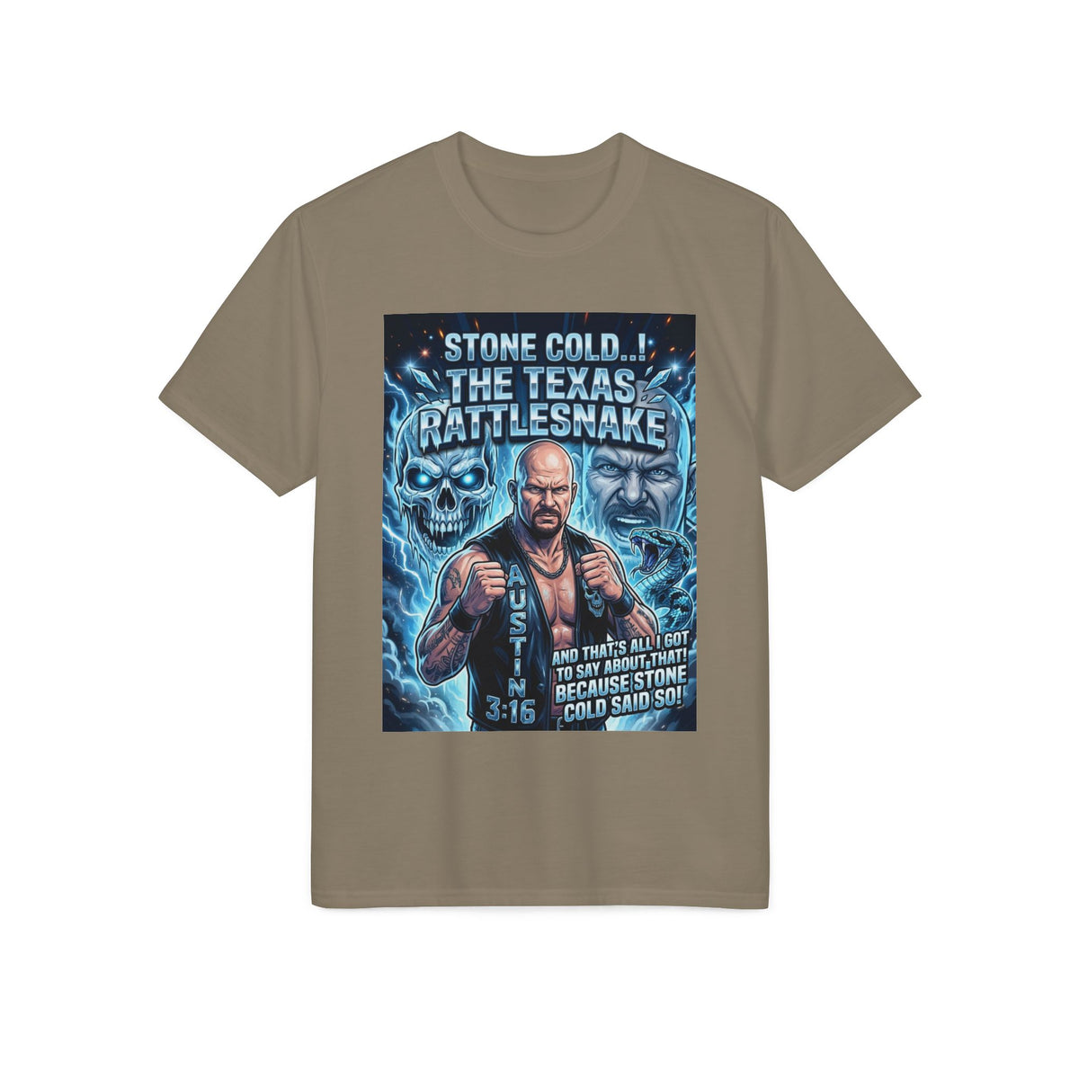 Texas Rattlesnake' Graphic T-Shirt