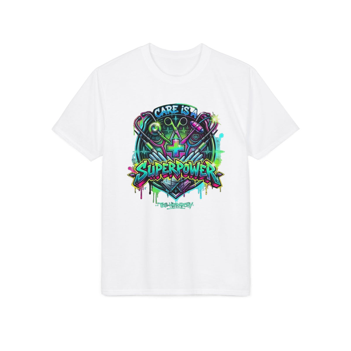 Care Is a Superpower Graphic T-Shirt