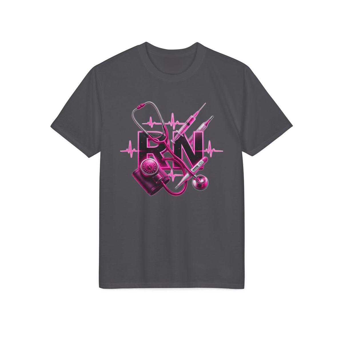 Strength Heal Anchor Octopus Graphic T-Shirt — Courage Care Compassion Design