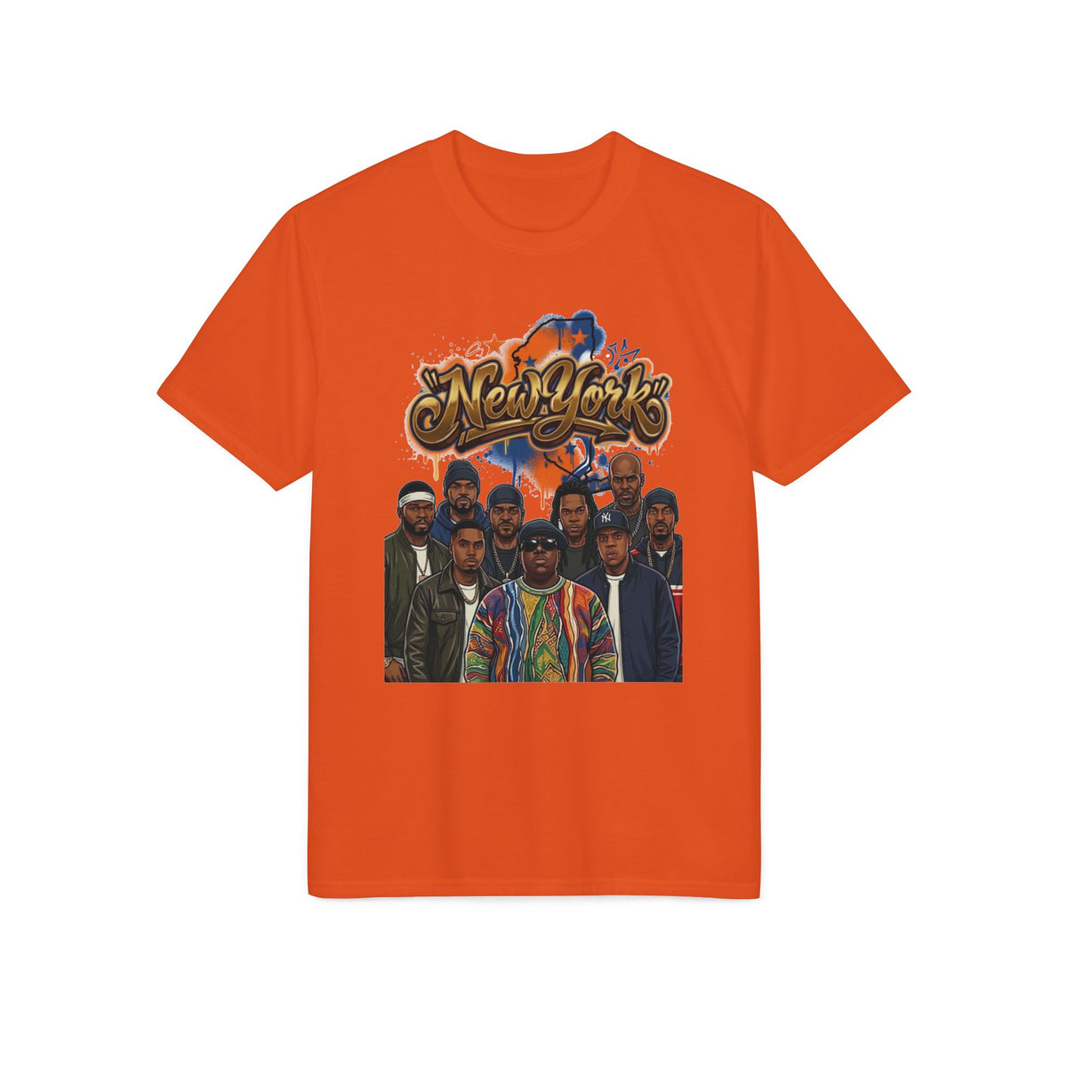 New York Hip Hop Crew Graphic T-Shirt