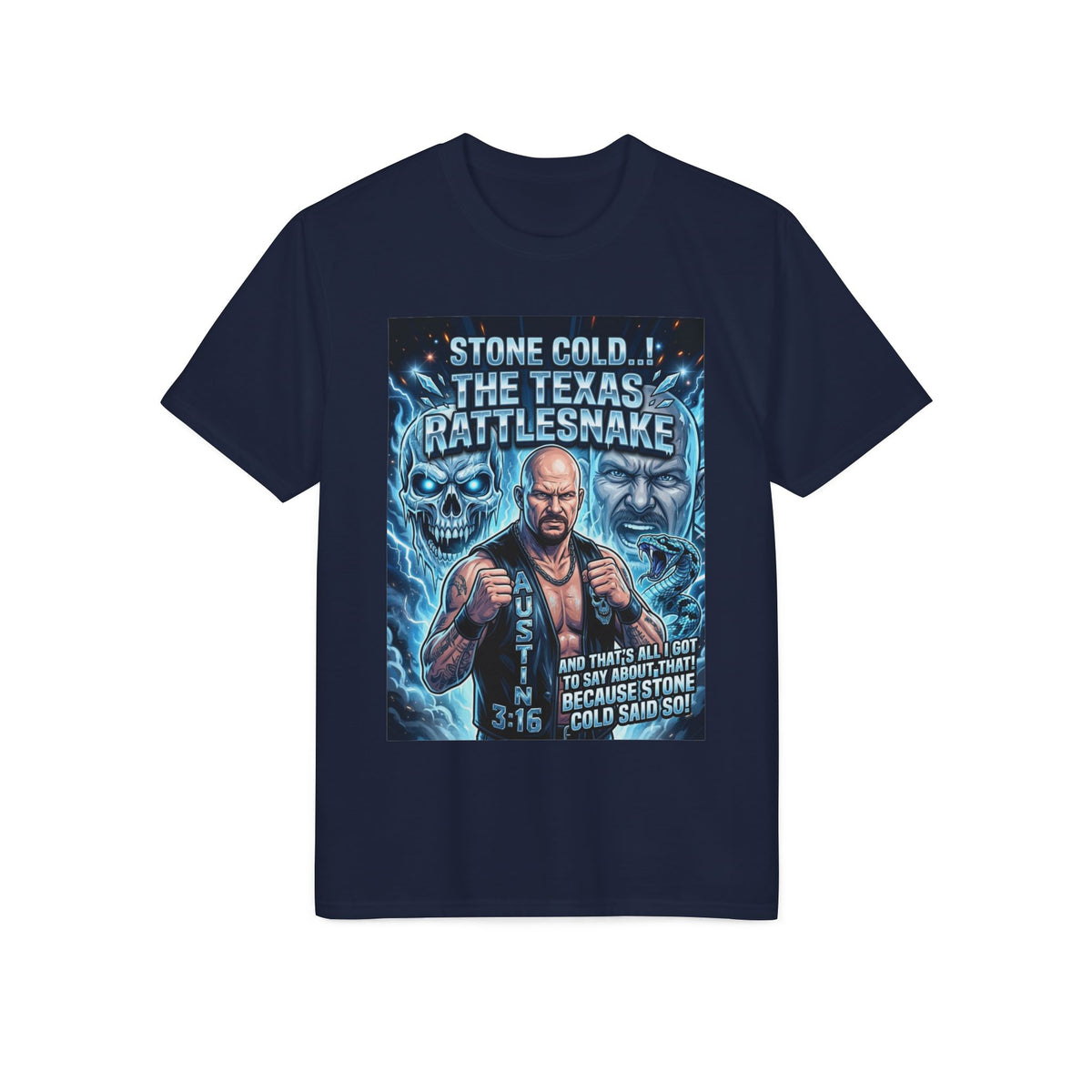 Texas Rattlesnake' Graphic T-Shirt