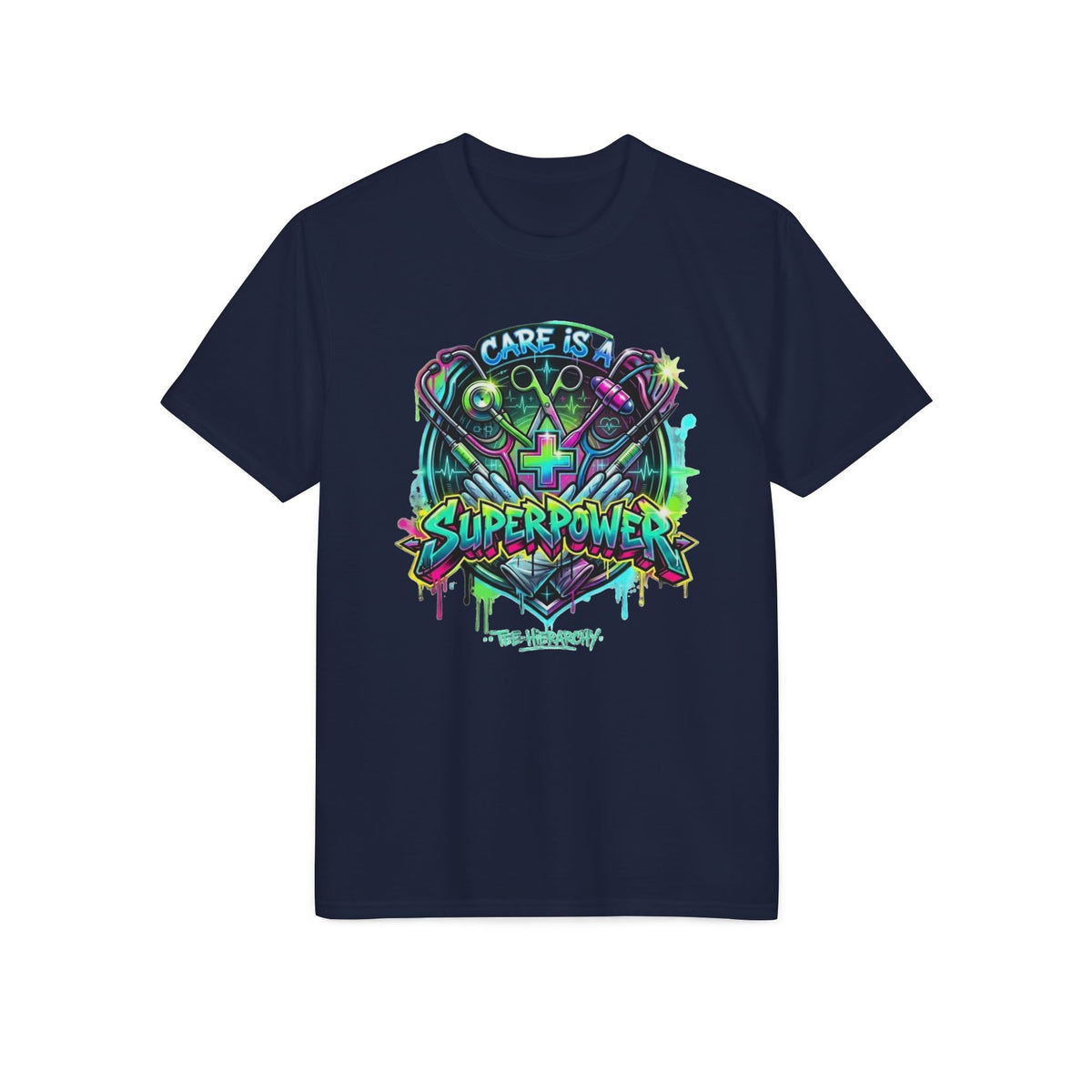 Care Is a Superpower Graphic T-Shirt