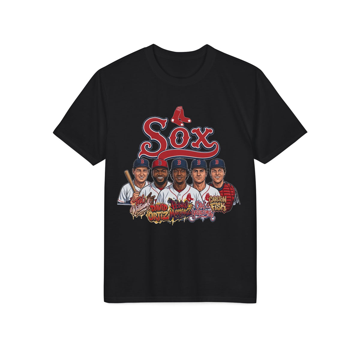 baseball Players Graphic T-Shirt — Team Portrait Baseball Tee