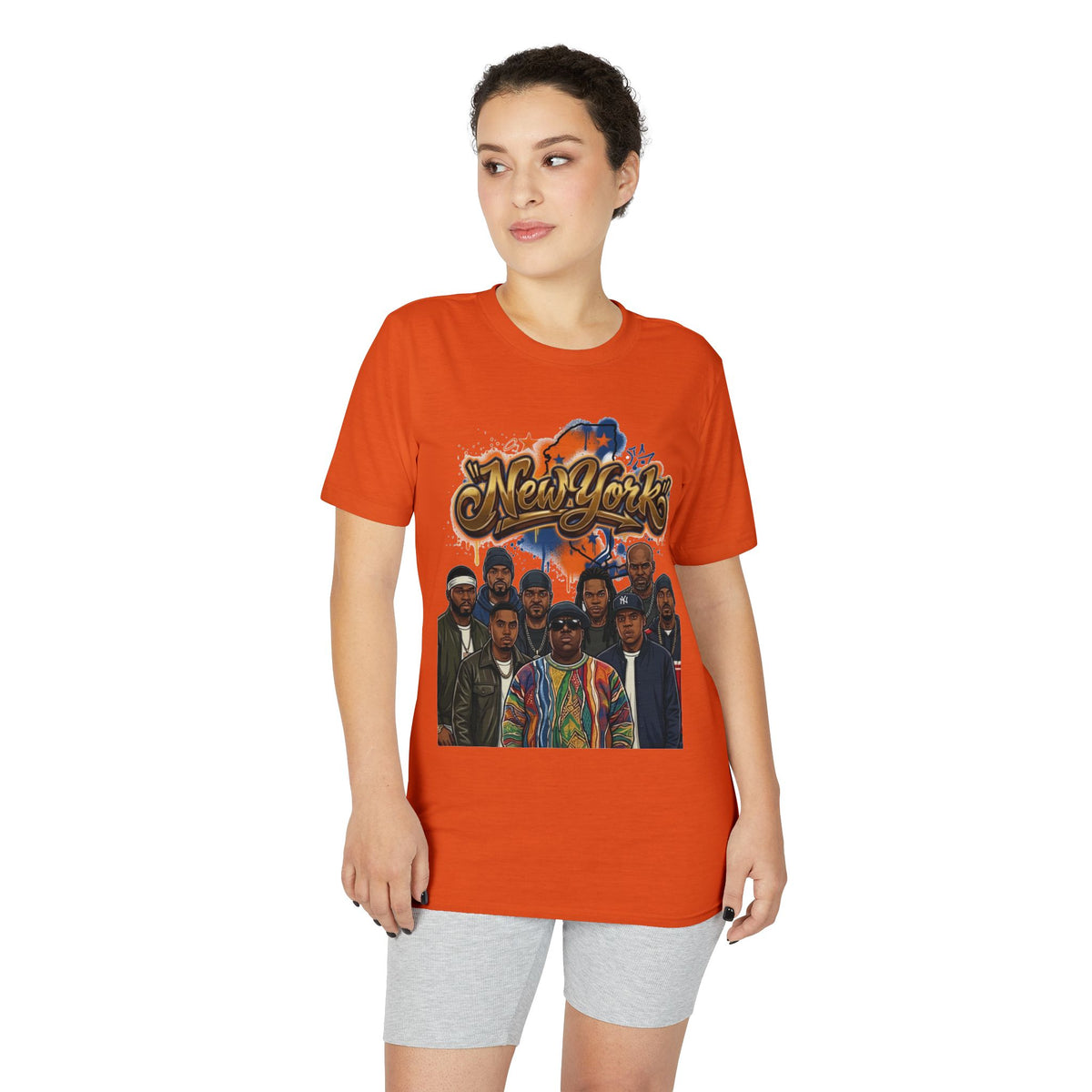New York Hip Hop Crew Graphic T-Shirt