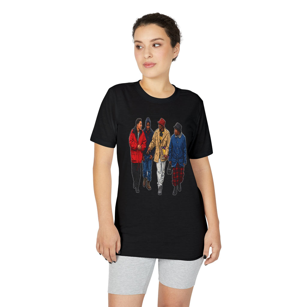 Group of Friends Streetwear T-Shirt — Cozy Urban Crew Graphic Tee