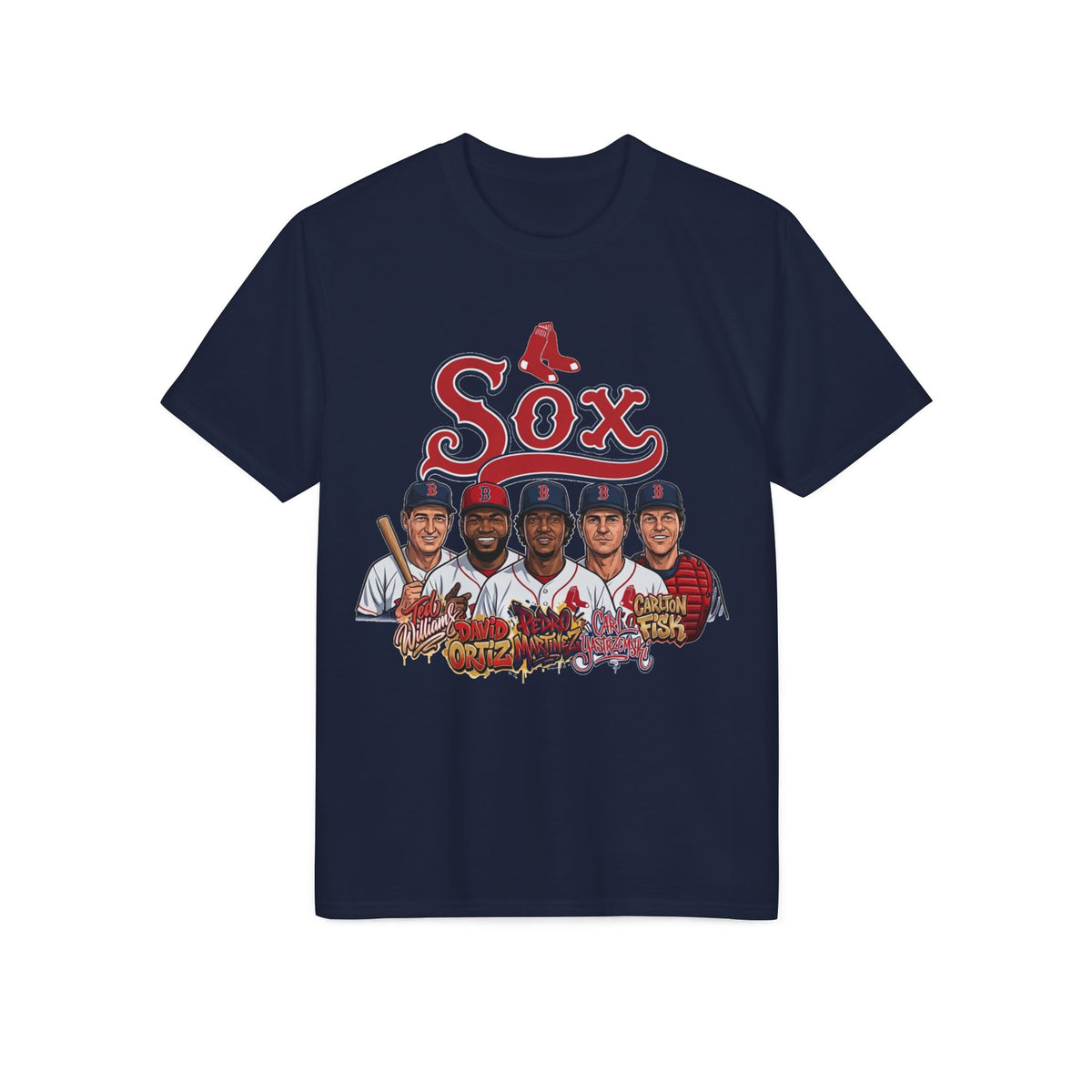 baseball Players Graphic T-Shirt — Team Portrait Baseball Tee