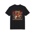 Graphic T-Shirt — "Say Hello to My Friends" Retro Action Movie Poster Tee