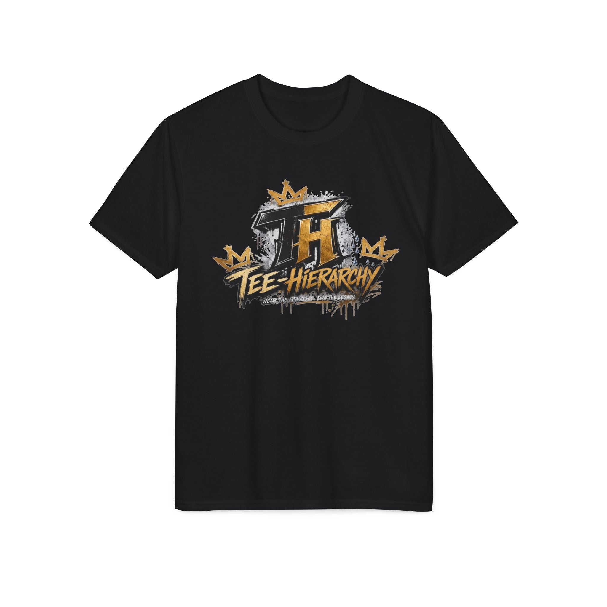 T-Shirt — Tee Hierarchy Gold Crest Performance Tee