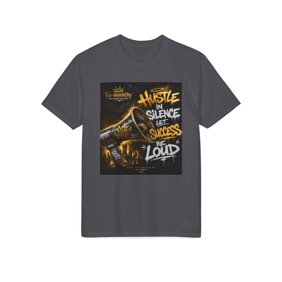 Hustle in Silence Success Loud Performance T-Shirt