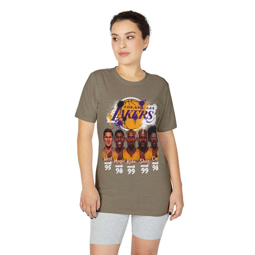 Los Angeles Lakers Legends T-Shirt — West, Magic, Kobe, Shaq, Kareem Squad