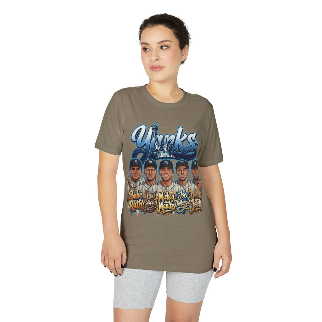 Baseball Team Portrait T-Shirt — Vintage Player Names Graphic Tee