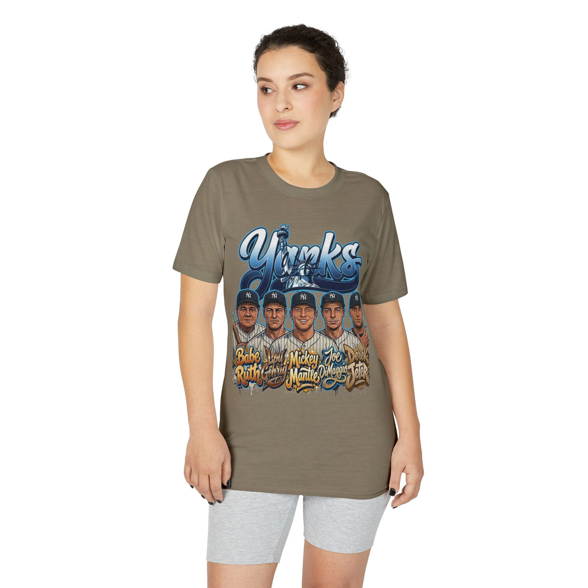 Baseball Team Portrait T-Shirt — Vintage Player Names Graphic Tee