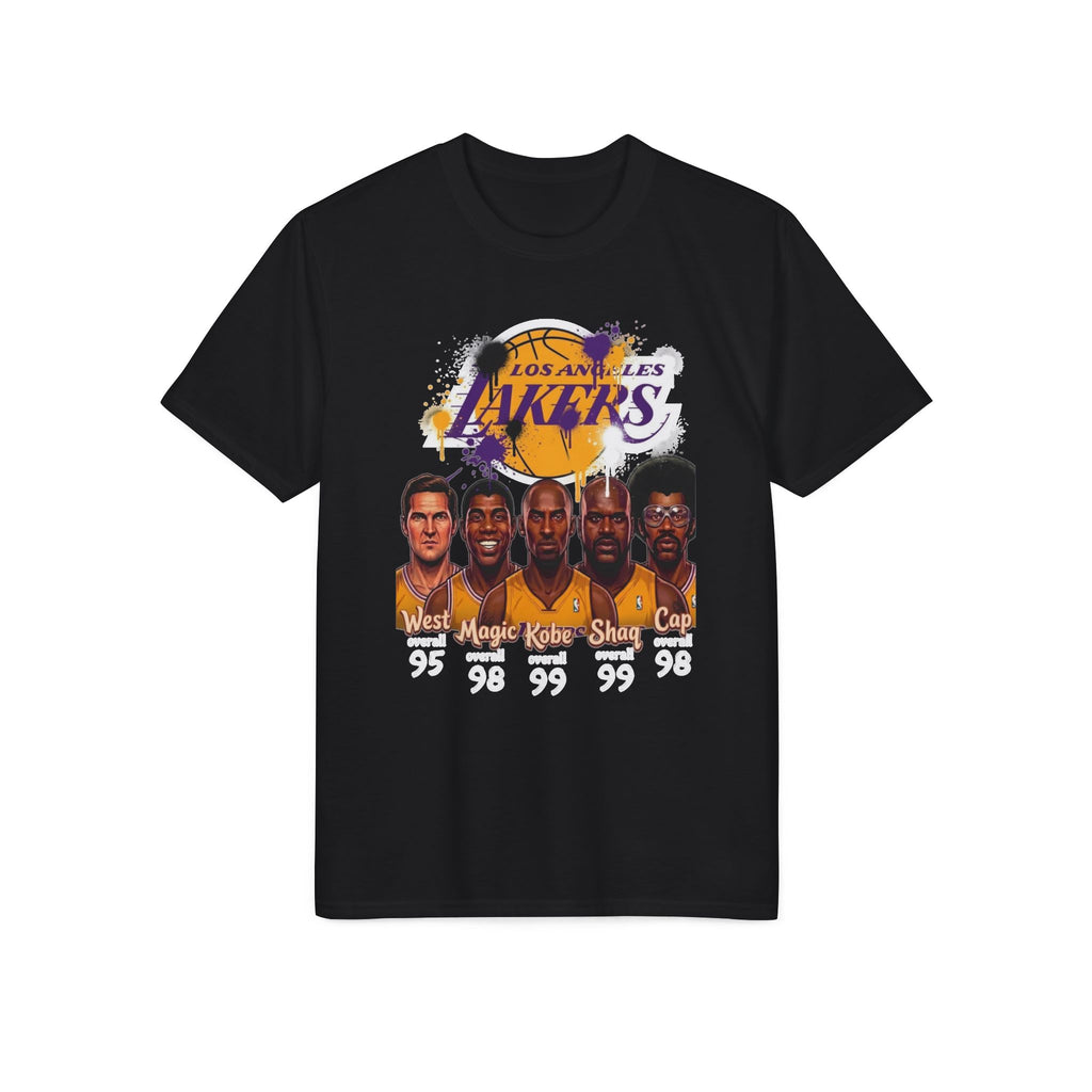 Los Angeles Lakers Legends T-Shirt — West, Magic, Kobe, Shaq, Kareem Squad