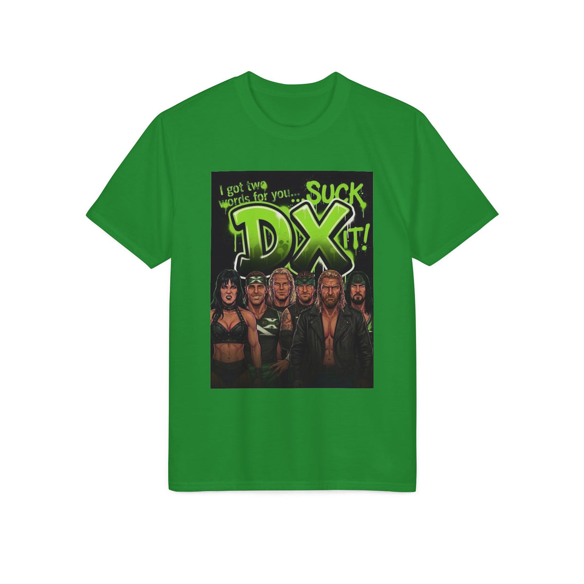 DX Suck It! Graphic T-Shirt - Retro Wrestling Fan Tee