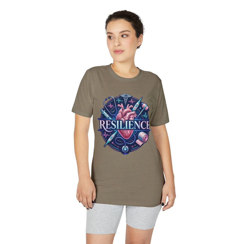 Resilience Heart Design T‑Shirt