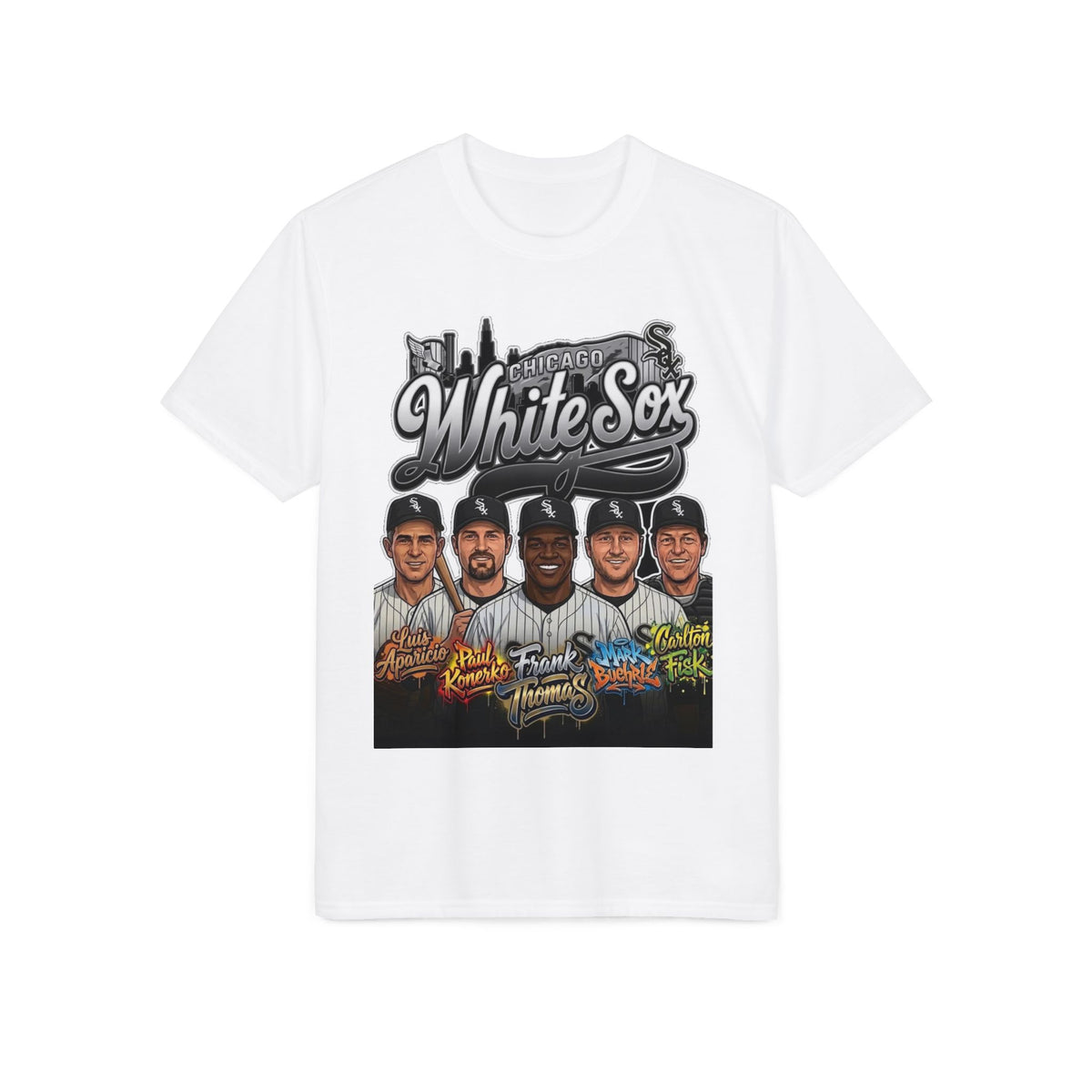 baseball Players Graphic T-Shir