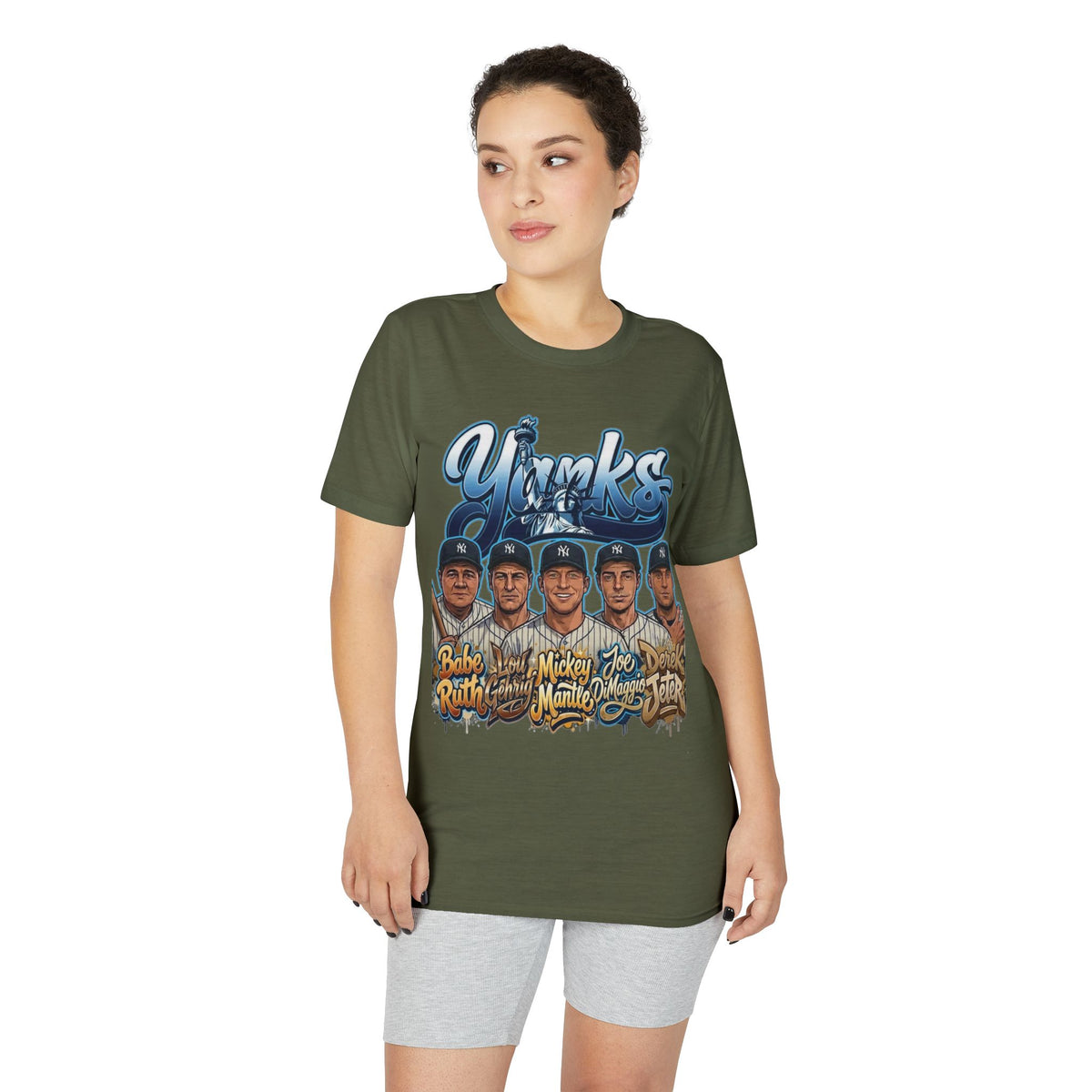 Baseball Team Portrait T-Shirt — Vintage Player Names Graphic Tee